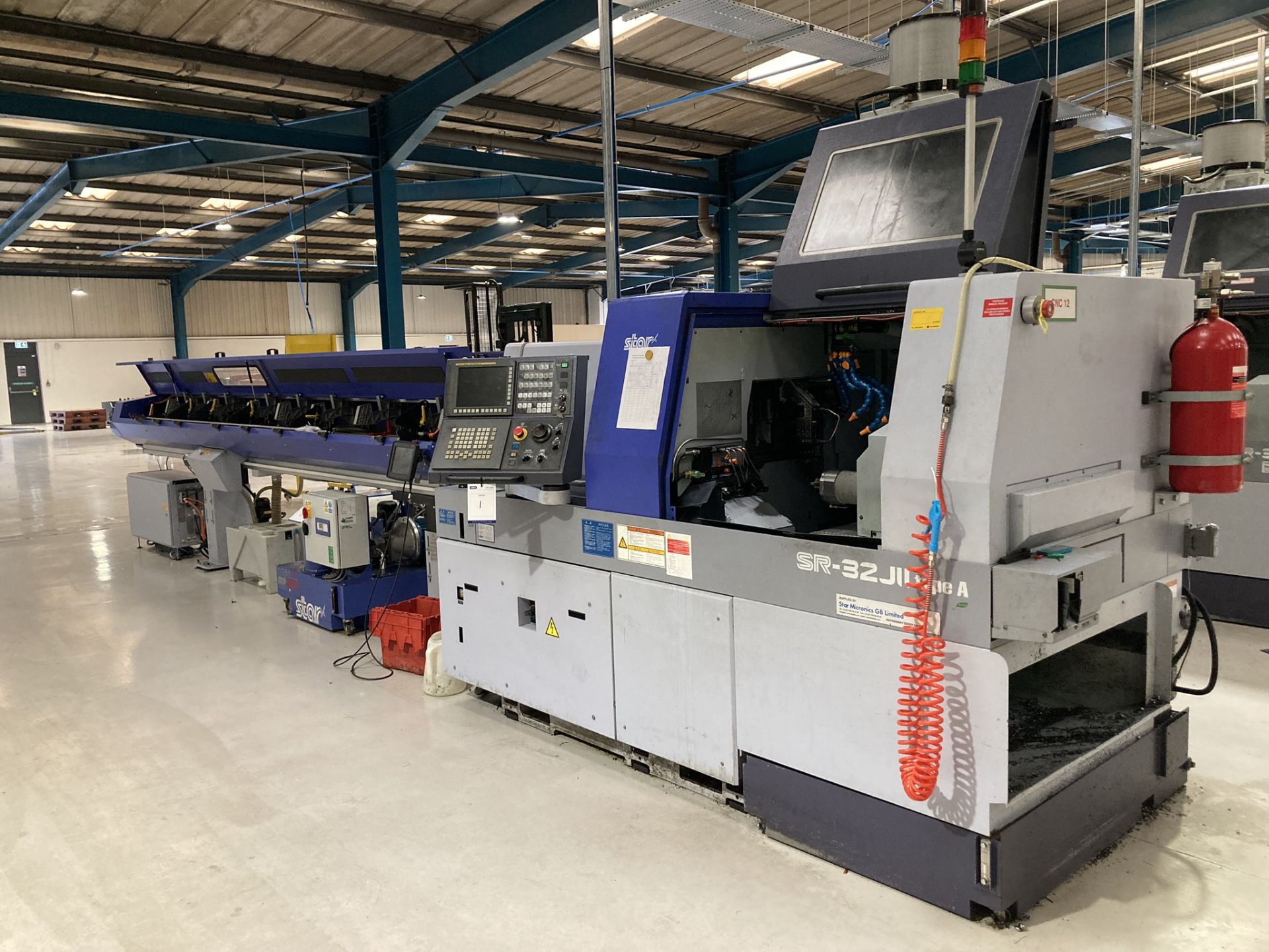 FOR SALE 4 off Star SR-32J CNC sliding head lathe